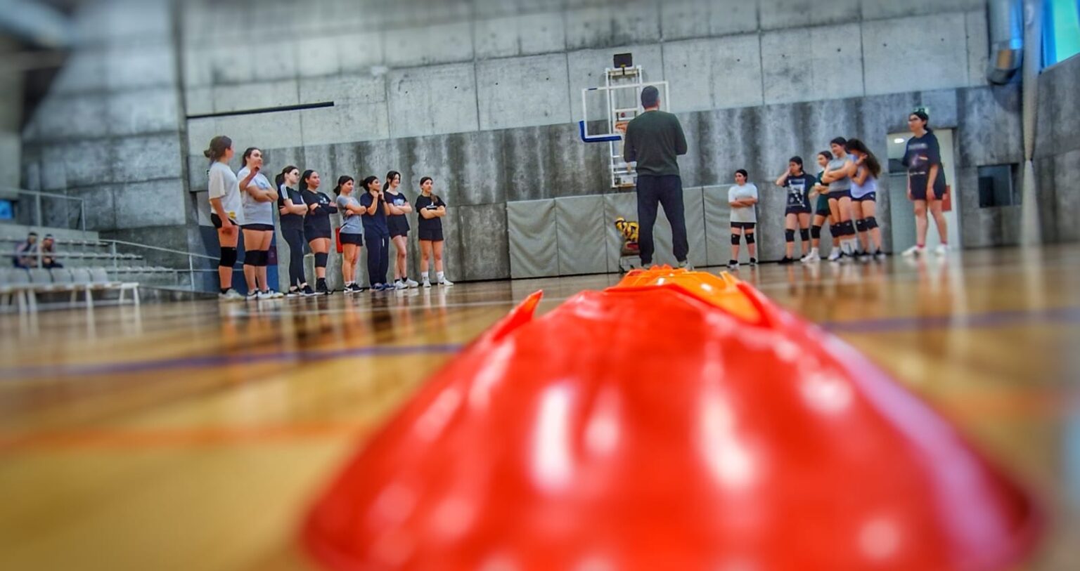 Jogadora CDM em ação